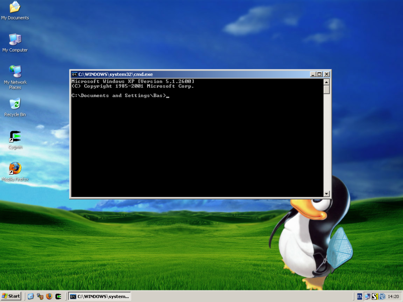Windows XP DOS Prompt